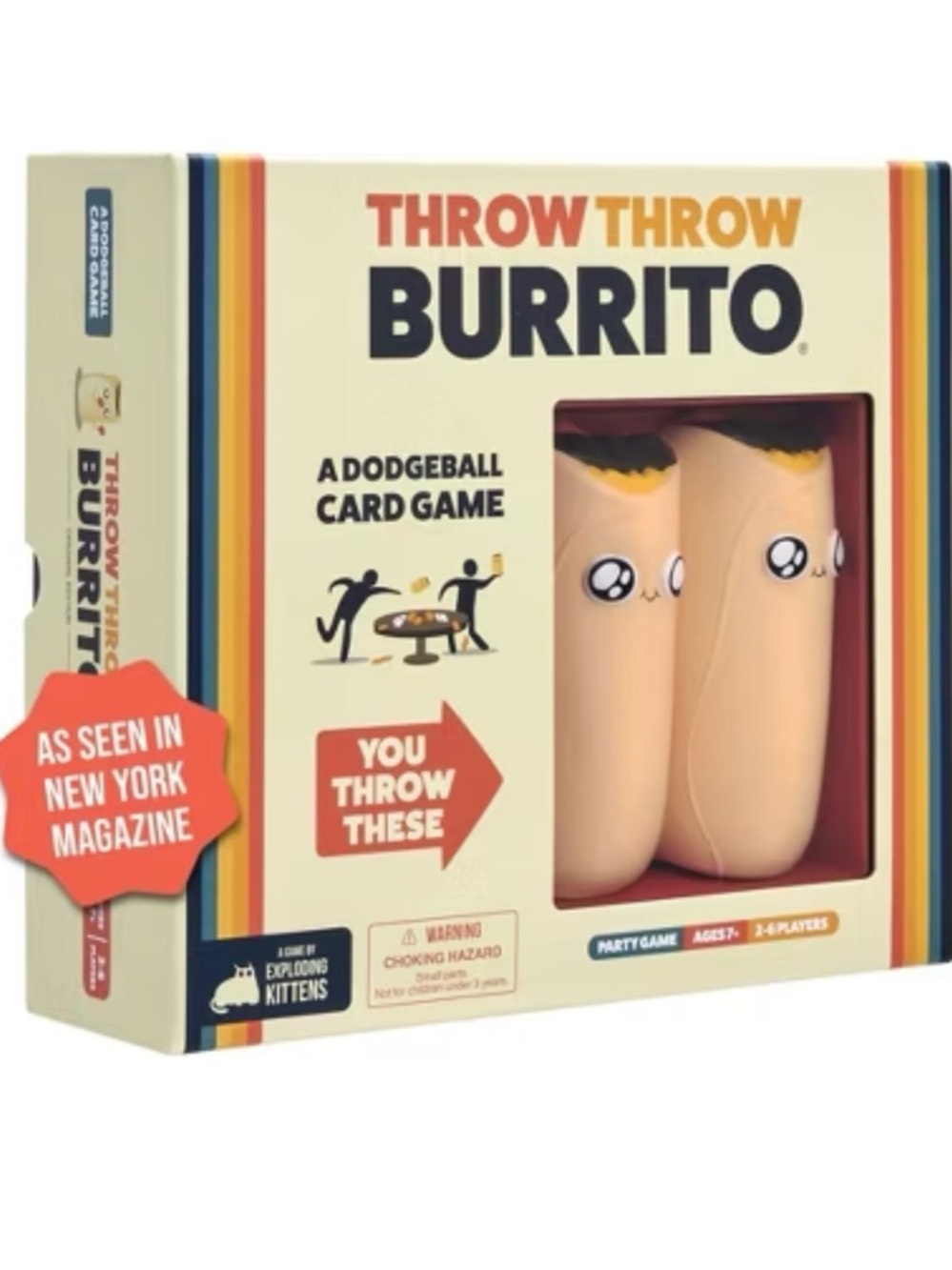 *NEW In Box* Throw Throw Burrito Party Game by Exploding Kittens